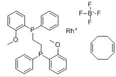 (R,R)-(-)-1,2-Bis[(2-methoxyphenyl)phenylphosphino]ethane(1,5-cyclooctadiene)rhodium(I) terafluoroborate